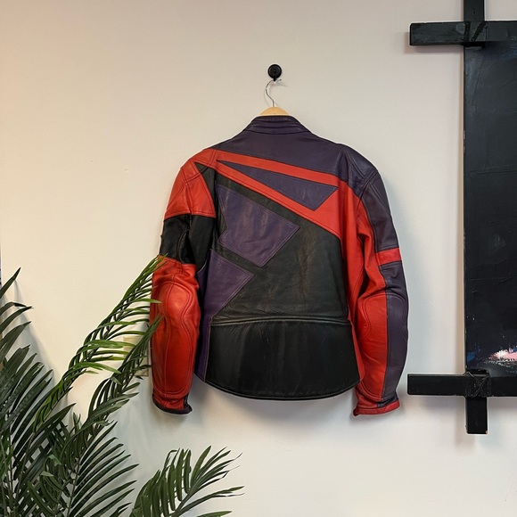 Teknic leather motorcycle jacket - Picture 2 of 2